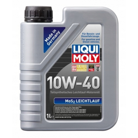 LIQUI MOLY MoS2 - Leichtlauf 10W-40 olej silnikowy 1l