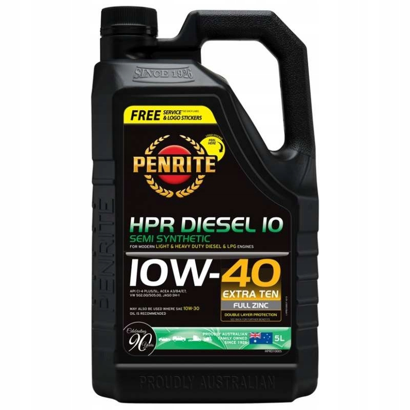 Penrite HPR Diesel 10w40 5L