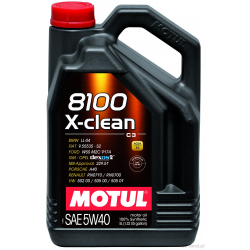 MOTUL X-CLEAN 5W40  DEXOS 2 5L