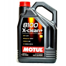 MOTUL 8100 X-CLEAN+ C3 5W30 VW 504/507 6L