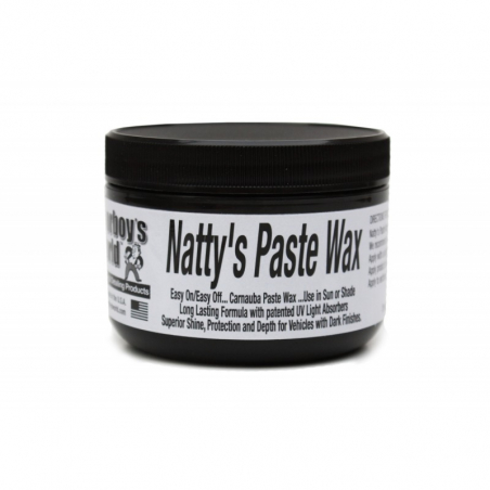 POORBOY'S WORLD Natty's Paste Black Wax NATURALNY WOSK 235ML