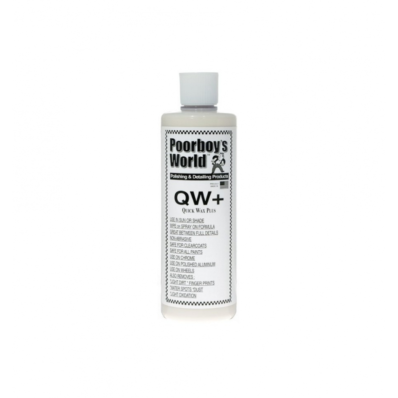 Poorboy’s World Quick Wax Plus (QW+) - wosk w płynie 473ML