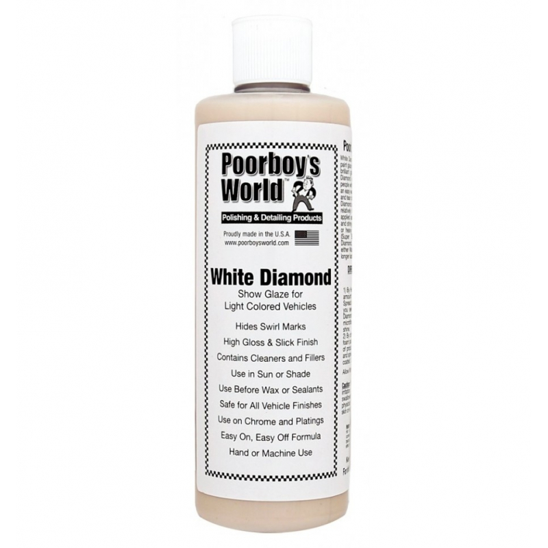 Poorboy’s World White Diamond Show Glaze - politura 3780ML