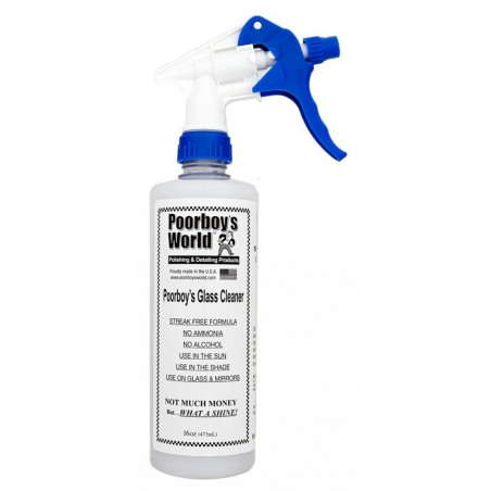 Poorboy’s World Glass Cleaner+ Sprayer - środek do szyb 473 ML
