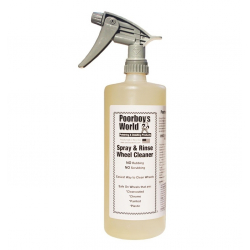 Poorboy’s World Spray & Rinse+Sprayer - środek do czyszczenia felg  964 ML