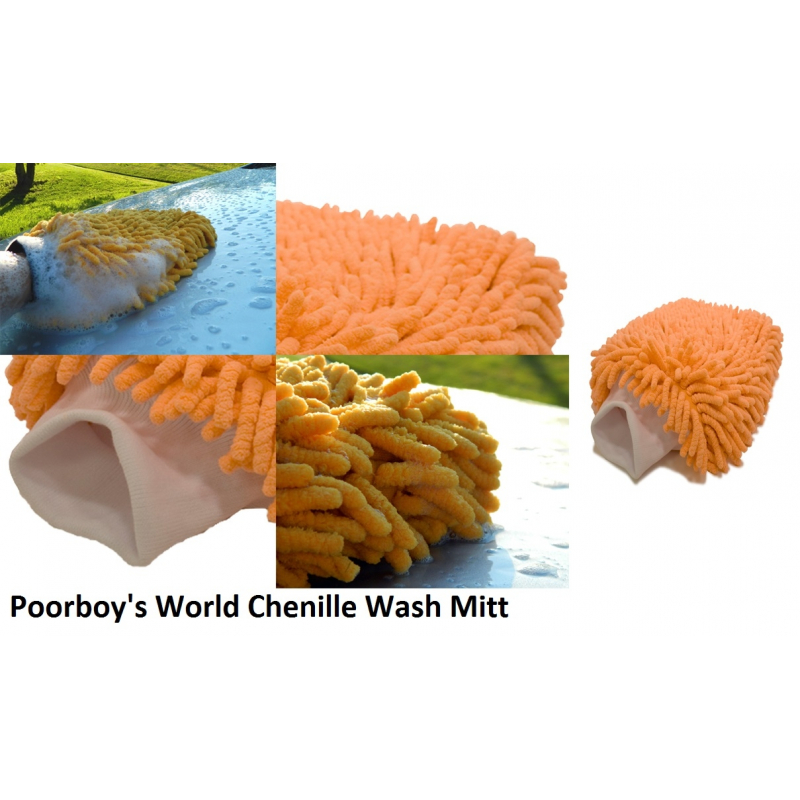 Poorboy’s World Chenille Microfiber Wash Mitt - rękawica z mikrofibry