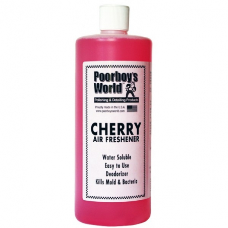 Poorboy’s World Air Freshener Cherry - odświeżacz powietrza o zapachu wiśni 964 ML