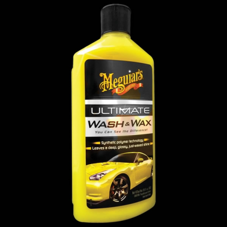Meguiar's Ultimate Wash & Wax 16oz - Szampon samochodowy z woskiem (473ml)