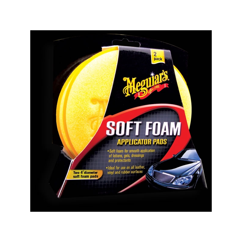 Meguiar's Soft Foam Applicator Pad (2-pack) - Aplikator (2 sztuki)