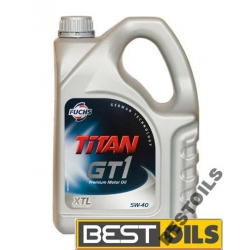 FUCHS TITAN GT1 5W40 XTL - 4 litry